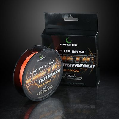 Kinetic Outreach Cebo Trenzado Naranja