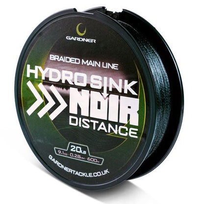 HYDROSINK NOIR DISTANCE BRAID - 20lb  0.28mm
