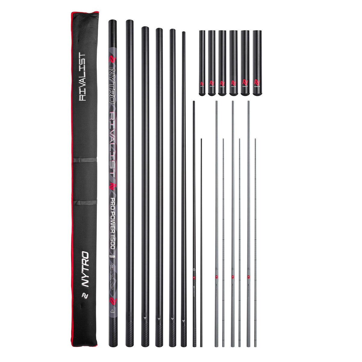 RIVALIST PRO POWER 11.5M POLE PACK