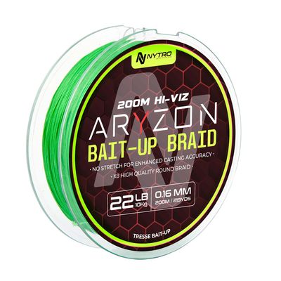 ARYZON HIVIZ BAIT-UP SPOD BRAID 0.16MM - 20LB  9.1KG