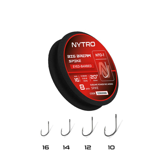NTO1 BIG BREAM BAIT SPIKE READY TIED RIGS