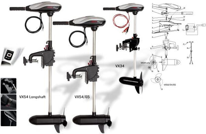 VX 54 Electric Outboard Motor