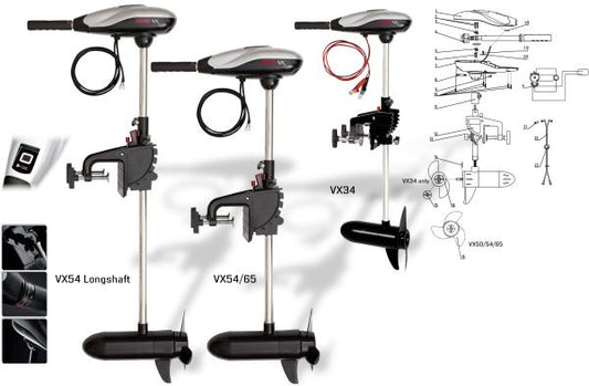 VX 54 Electric Outboard Motor