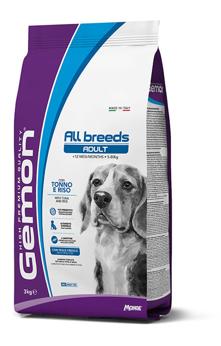 Gemon All Breeds Adult with Tuna and Rice