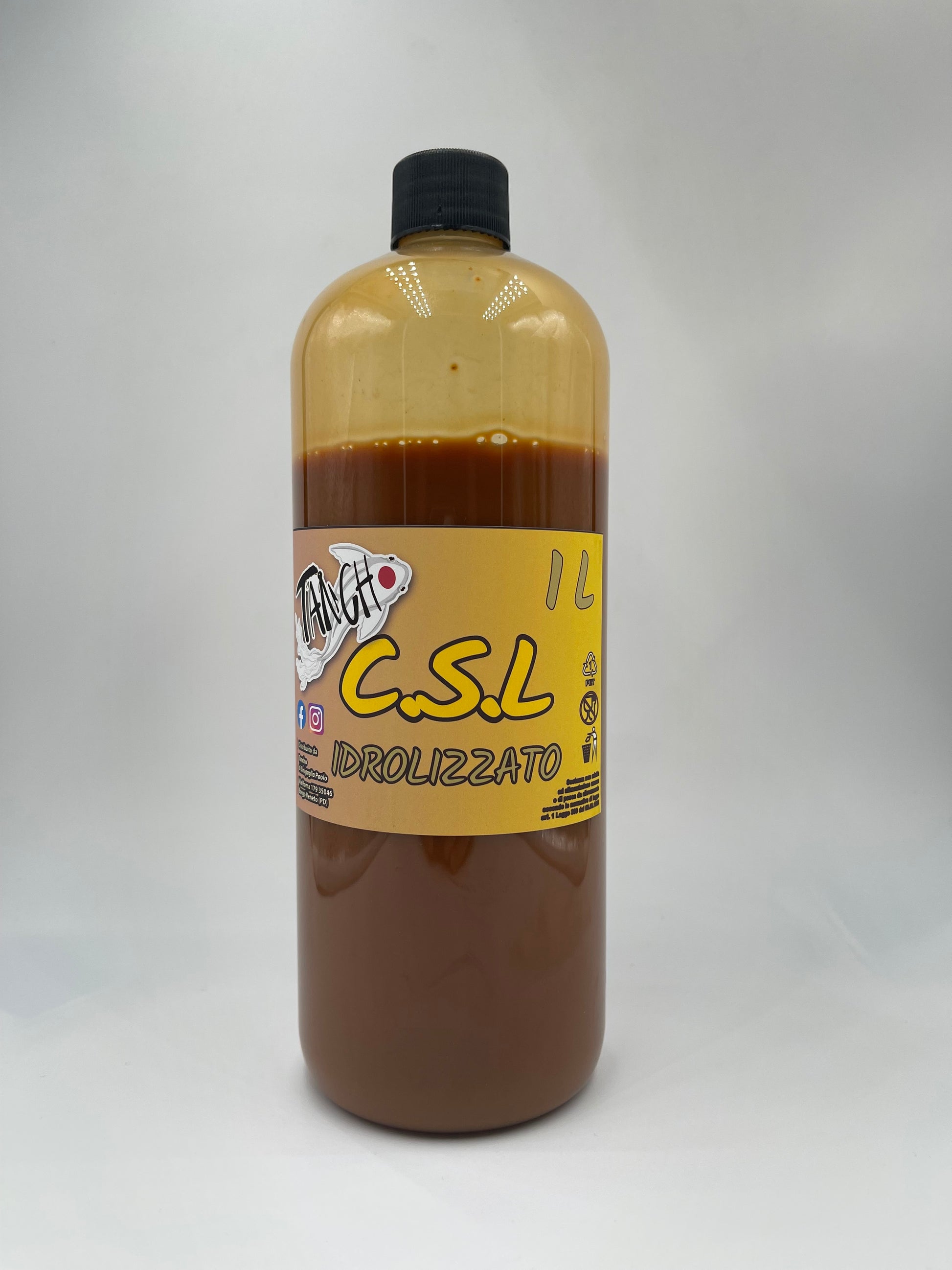 Corn Steep Liquor (CSL) 1L – Additivo Nutriente per Esche da Pesca | Tancho Shop