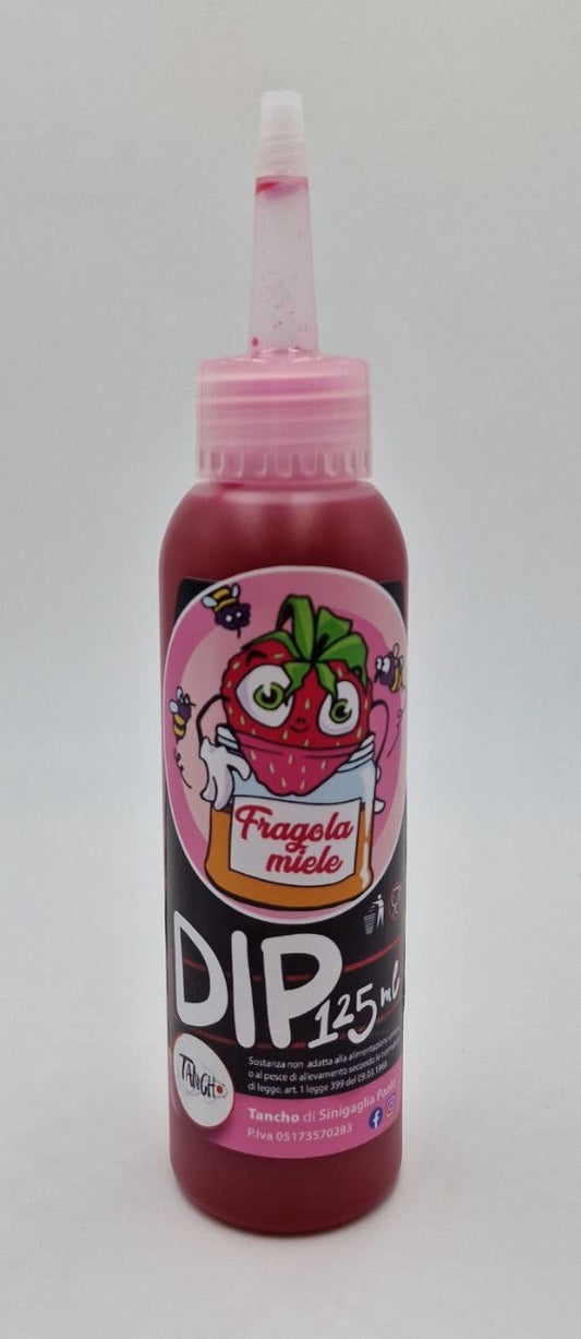 Dip Rosa Candido Fluo 125ml – Aroma Fragola e Miele per Esche | Tancho Shop
