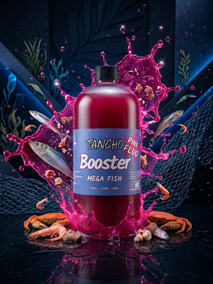 Booster Mega Fish - liquido attrattivo per carpe | Tancho Shop