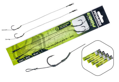 Classic boilie rig Easy with swiwel vel.  black