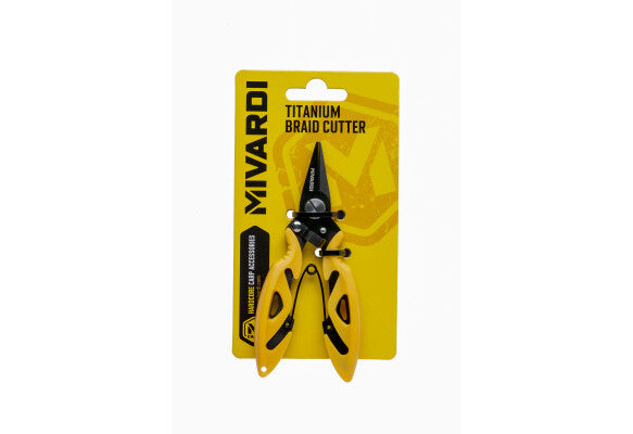 Titanium braid cutter
