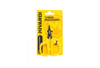 Titanium braid scissors