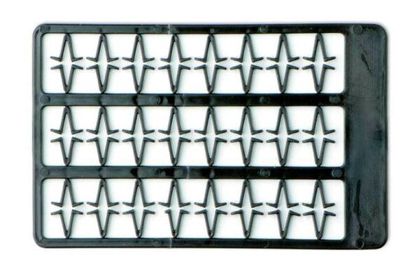 Boilie stoppers V medium (brown - 2x48pcs)
