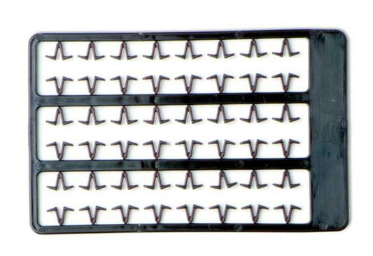 Boilie stoppers V small (brown - 2x48pcs)