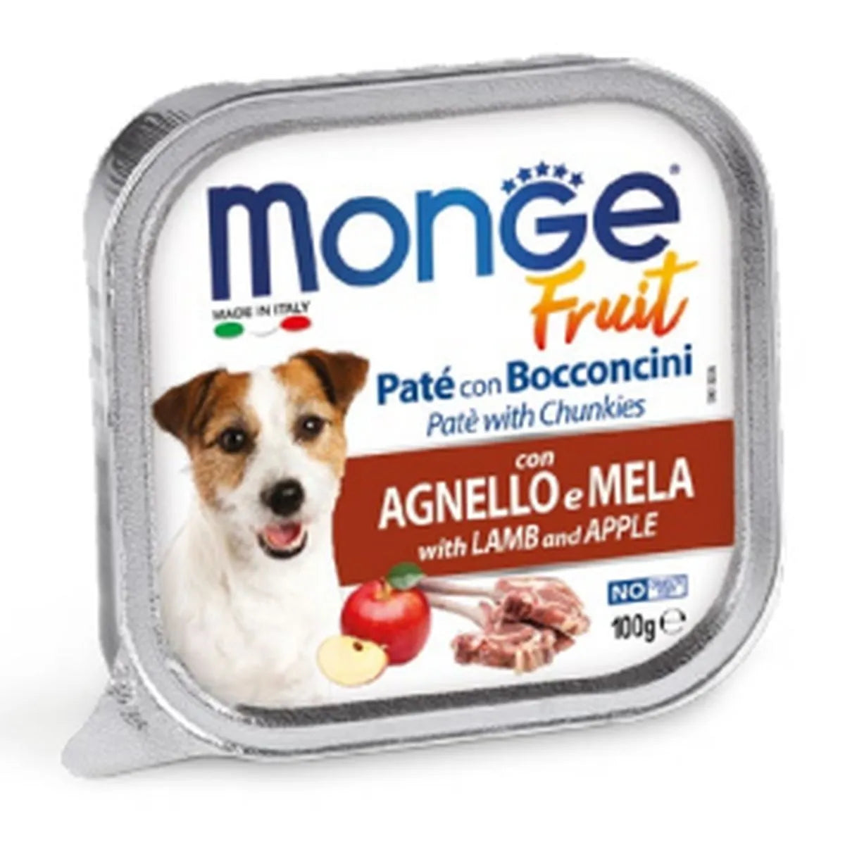 Monge FRUIT dog lamb &amp; apple 