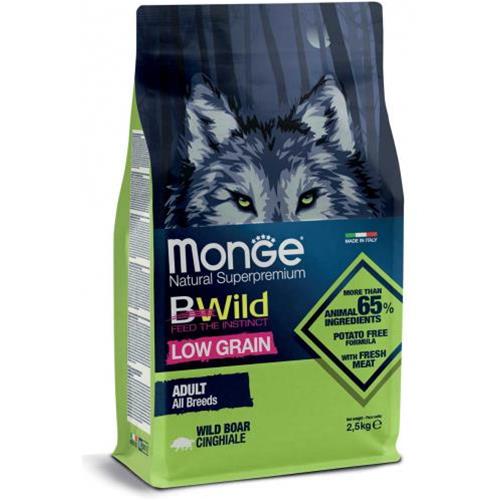 Monge BWild Low Grain Adult Cinghiale – Cibo Grain Free per Cani di Tutte le Taglie | Tancho‑Shop