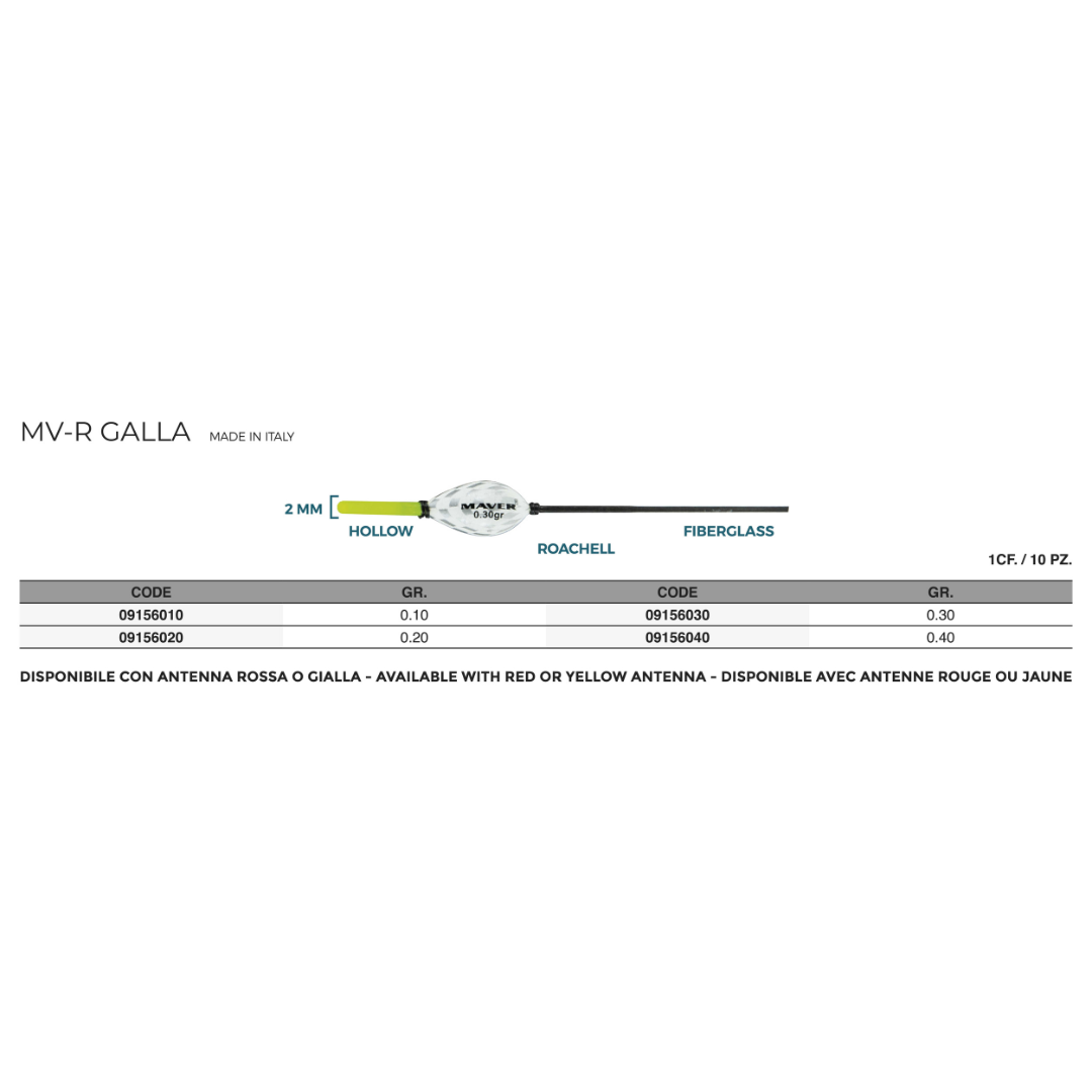 Galleggiante MV-R Galla