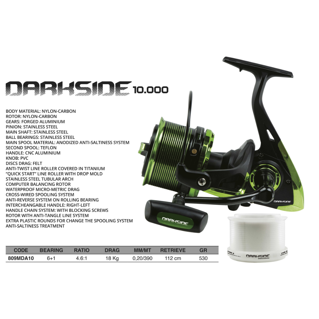 Reel Darkside 10000 – Mulinello