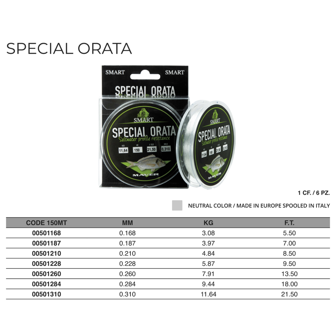 Monofilo Special Orata 150m