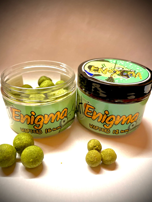Wafer Enigma Aglio e Menta – Carpfishing Avanzato | Tancho Shop
