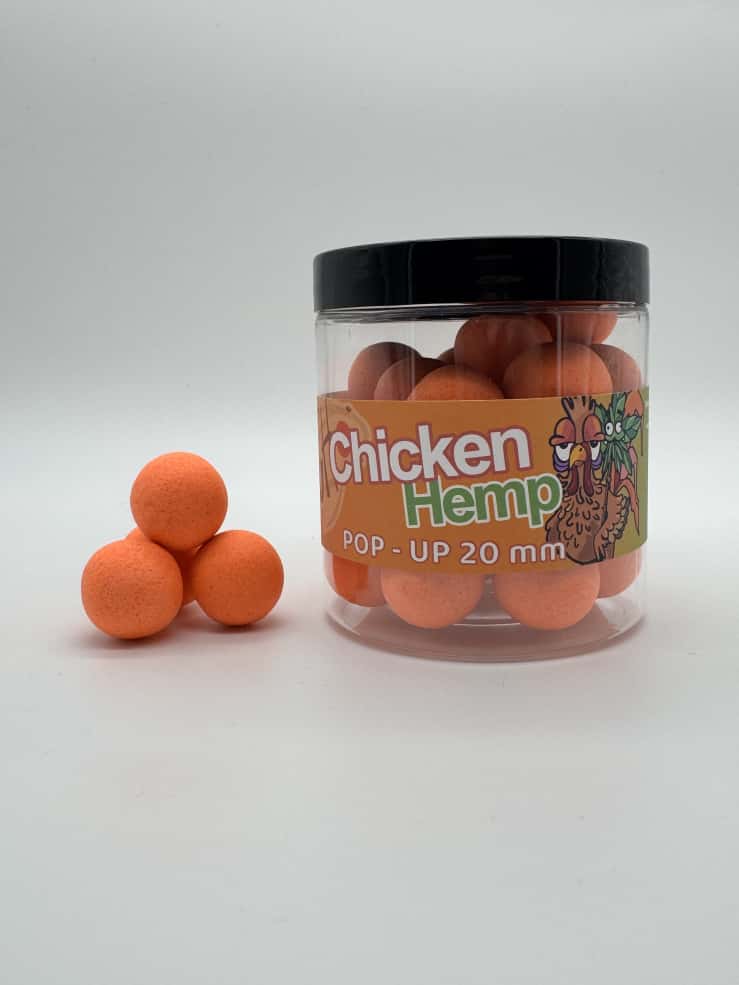 Pop-Up CHICKEN HEMP | Esca galleggiante TANCHO – Carpfishing