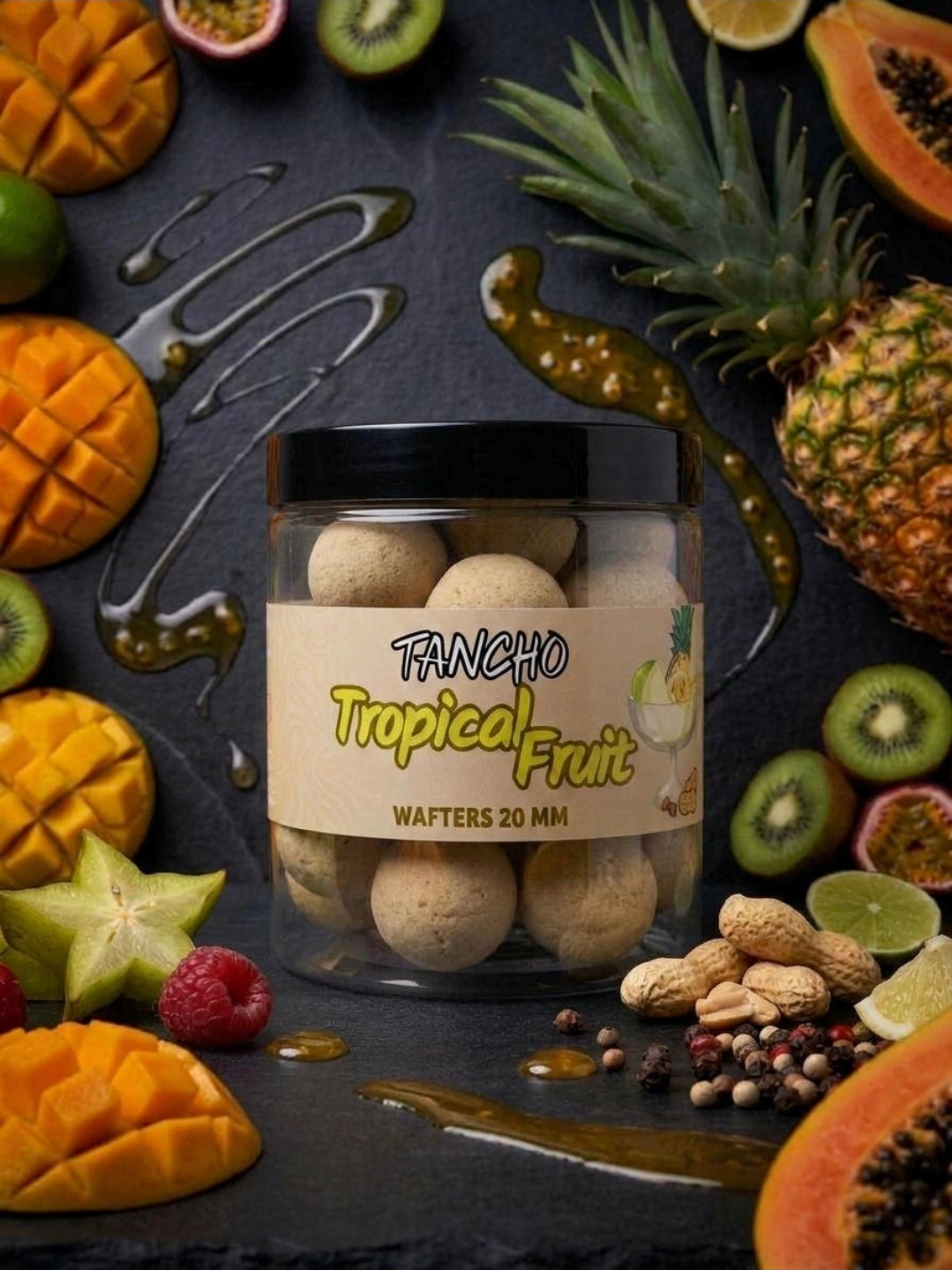 Wafer Mix Fruit Fluo - Alta Galleggiabilità | Tancho Shop