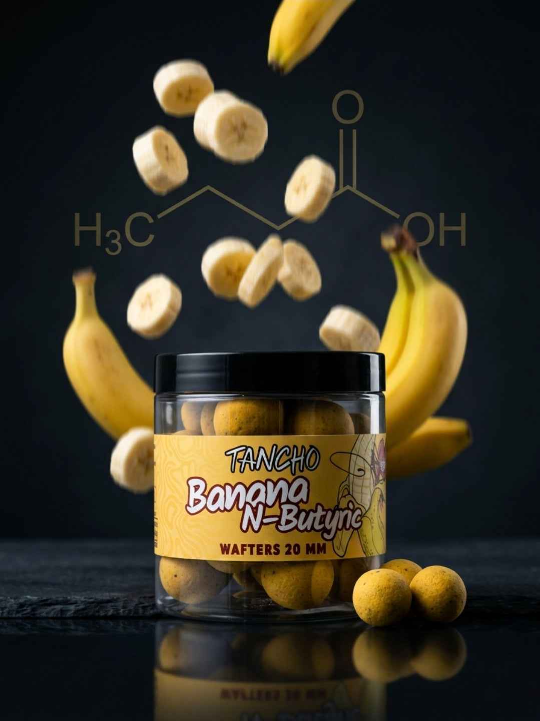 Wafer Banana N-Butyric - Colore Fluo, Aroma Intenso | Tancho Shop