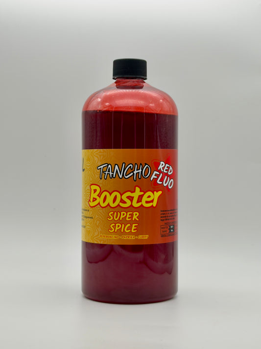 Booster Super Spice Rosso Fluo 1L – Attrattivo Liquido Speziato per Carpe | Tancho Shop