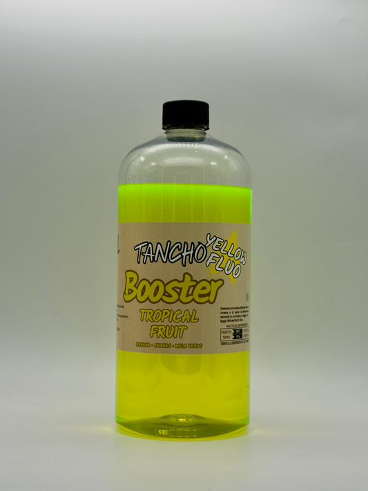 Booster Tropical Fruit Yellow Fluo 1L – Attrattivo Liquido Fruttato per Carpe | Tancho Shop