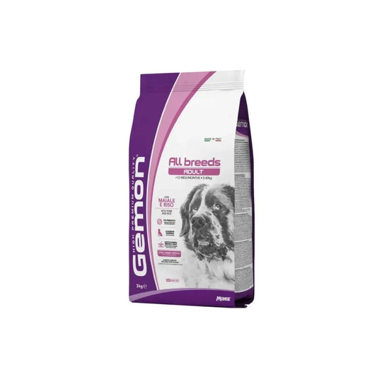 Gemon Dog Adult All Breeds Pork and Rice 
