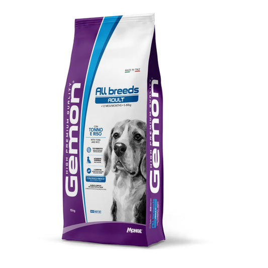 Gemon Cane Adult All Breeds Tuna and Rice 