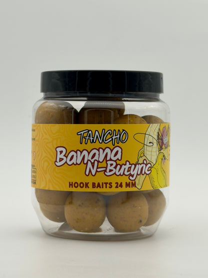 Hookbait Banana N-Butyric - Esche Resistenti e Durature per Pesca | Tancho Shop