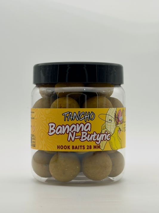 Hookbait Banana N-Butyric - Esche Resistenti e Durature per Pesca | Tancho Shop