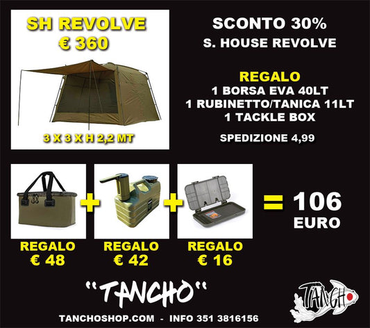 S. House Revolve + Kit Accessori in Omaggio